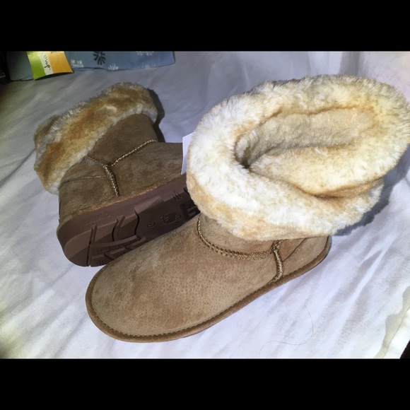 Lamo wrap closure plush fur boot -like ugg classic - Picture 5 of 7